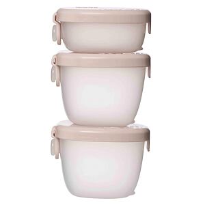 b.box Sada krabiček Snack tubs 3ks - růžová