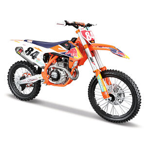 Maisto Motocykel Red Bull KTM 450 SX-F Factory Edition 2018, #84 Jeffrey Herlings, 1:6