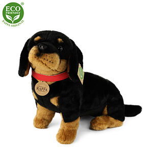 Rappa Plyšový pes jezevčík 30 cm ECO-FRIENDLY