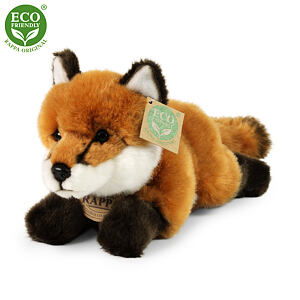 Rappa Plyšová liška ležící 23 cm ECO-FRIENDLY
