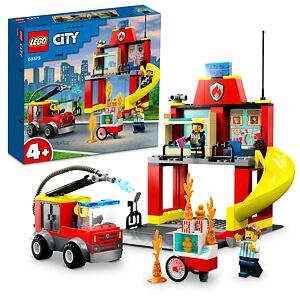 LEGO® City 60375 Hasičská stanice a auto hasičů