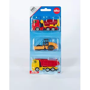SIKU Blister set - konstrukční set, 3 ks
