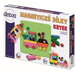 Detoa Magnetické dílky Krtek MINI