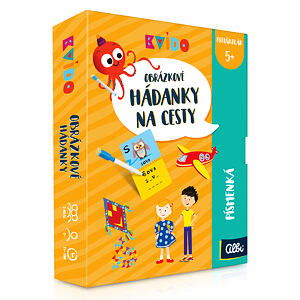 Albi Kvído - Obrázkové hádanky na cesty - Písmenká SK