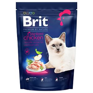 BRIT Premium by Nature Cat Sterilized Chicken 800 g