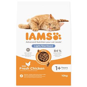 IAMS CAT AD WC/STRLZD CKN 10KG