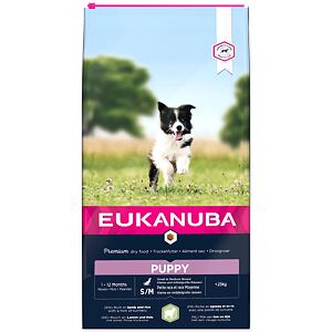 EUKANUBA Puppy Small & Medium Breed Lamb 12 kg