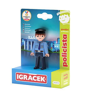 Efko IGRÁČEK Policajt - figúrka s príslušenstvom