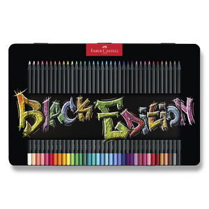 FABER-CASTELL Pastelky Black Edition 36 farieb