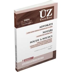 ÚZ 1634 Soudy a soudci