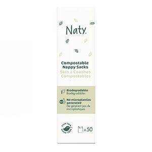 Naty Vrecká na plienky bez vône (50 ks)