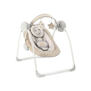 MoMi Hojdacie lehátko s melódiami LISS béžové