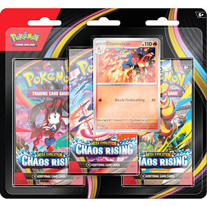 Pokémon TCG: ME04 Chaos Rising - 3 Blister Booster