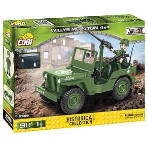 Cobi II WW Willys MB 1/4 t 4x4, 91 k, 1 f