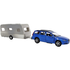 Kids Globe Volvo V70 kov s karavanom 30cm