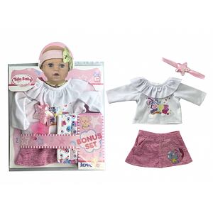 Mac Toys Šaty na panenku 40-43cm