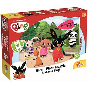 Lisciani BING GIANT Puzzle 24d - LET'S GO BING