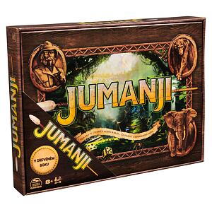 Spin Master JUMANJI společenská hra, dřevěná edice CZ