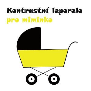 Kontrastní leporelo pro miminka