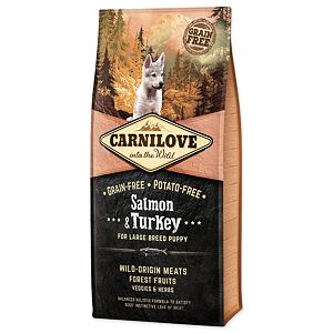 CARNILOVE Salmon & Turkey for Large Breed Puppy 12 kg