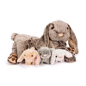 Cozy Noxxiez Králíčci s maminkou - plyšová hračka