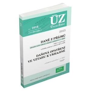ÚZ 1616 Daně z příjmů