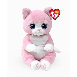 TY Beanie Bellies LILLIBELLE 15 cm - růžová kočka