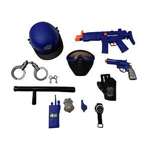 PLEJO Policajná sada s helmou