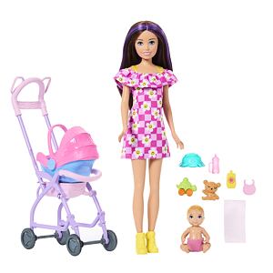 Mattel Barbie Skipper Babysitter Chůva s kočárkem