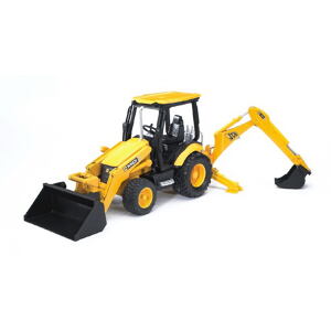 Bruder Traktor JCB MIDI - čelní nakladač a bagr