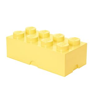 LEGO úložný box 8 - světle žlutá