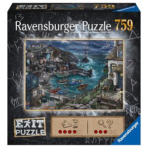 Ravensburger Exit Puzzle: Maják pri prístave 759 dielikov