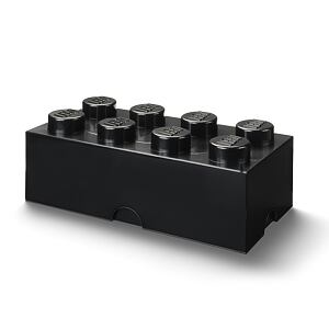 LEGO úložný box 8 - černá