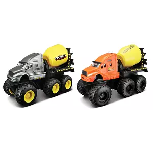 Maisto Builder Zone Quarry monsters užitkové vozy - míchačka, 2 druhy