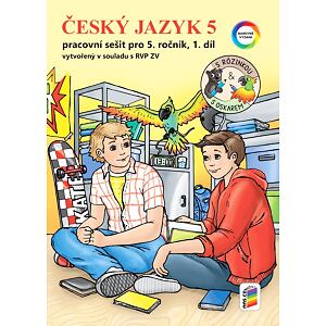 Český jazyk 5, 1. díl s Rózinkou a Oskarem (barevný pracovní sešit)