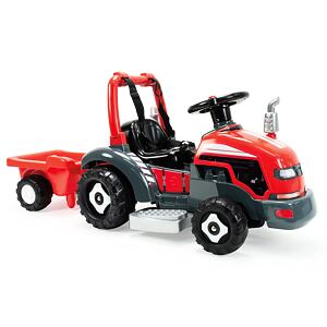 INJUSA 1505 Dětský elektrický traktor LITTLE TRACK  6V 2 v 1 se zvuky