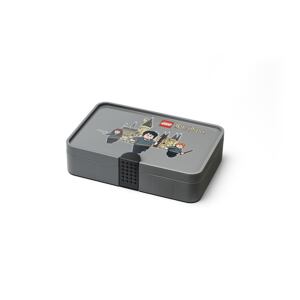 LEGO Harry Potter úložný box s přihrádkami - hnědá