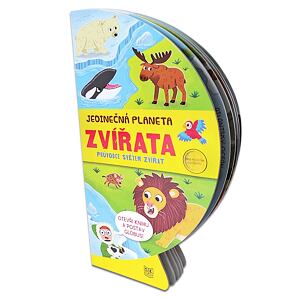 Pexi Knížka rozkládací globus - Zvířata
