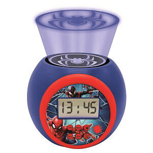 SUB LXBRP500SP Dětský budík Spider-Man s rádiem a projektorem - poškozený obal