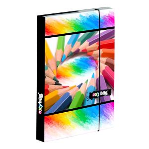 Oxybag Box na sešity A4 Pastelky