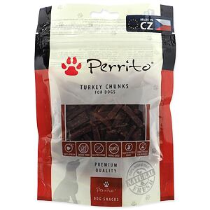 Pochúťka PERRITO Turkey Chunks 100 g