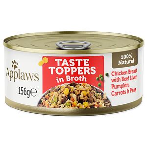 Konzerva APPLAWS Dog Chicken, Beef, Liver & Vegetables 156 g