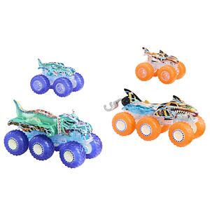 Mattel Hot Wheels MONSTER TRUCKS POWER SMASHERS ŤAHAČ A TRUCK