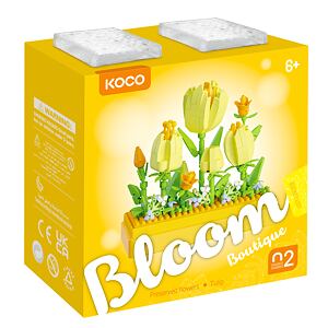 KOCO Stavebnica mini Tulipány