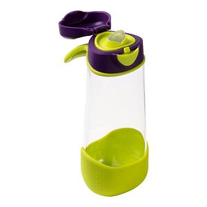 b.box Sport láhev na pití 600 ml - fialová/zelená