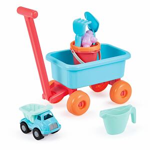 Ecoiffier Vozík s kanvičkou a setom na piesok