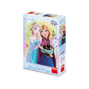 Dino Frozen: Jarní portrét Puzzle 200 dílků diamond
