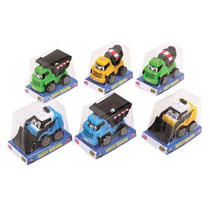 Dickie Auto pracovní Happy Builder 13 cm, 6 druhů