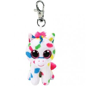 Meteor TY Beanie Boos HARMONIE - puntíkovaný jednorožec klip 8,5 cm