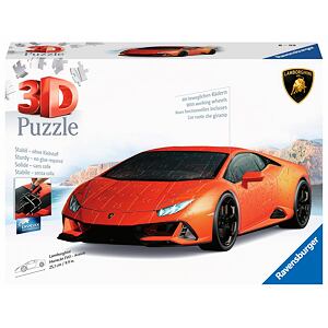 Ravensburger Lamborghini Huracán Evo oranžové 3D 108 dielikov